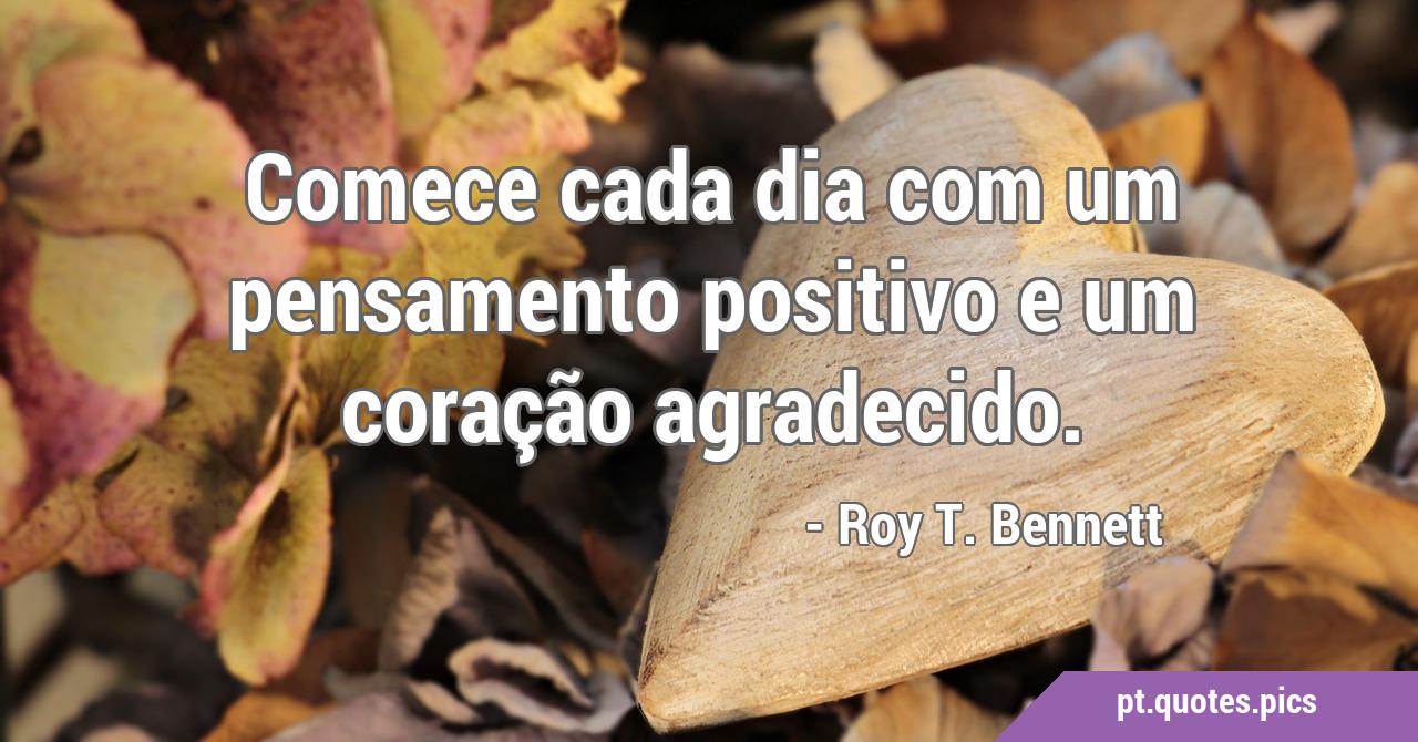 Pensamento do dia!